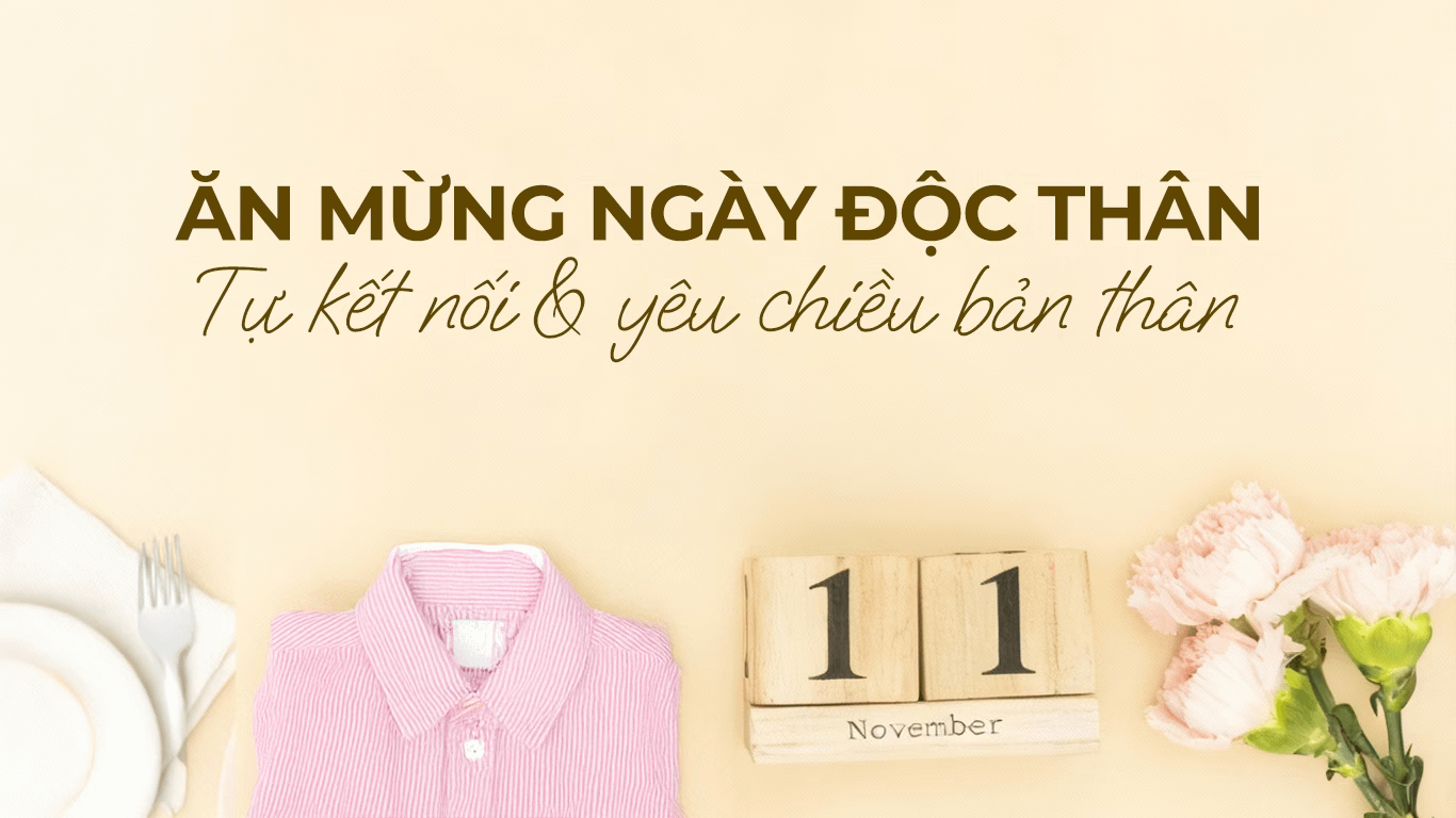 Tự chúc mừng ngày độc thân 11/11