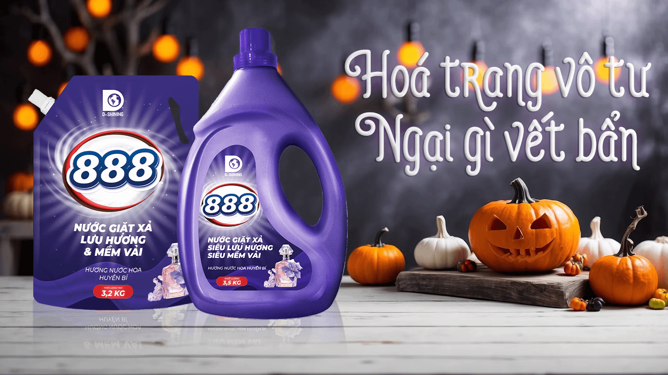 BÍ QUYẾT MÙA LỄ HỘI: HÓA TRANG VÔ TƯ, NGẠI GÌ VẾT BẨN CÙNG NƯỚC GIẶT XẢ 888!