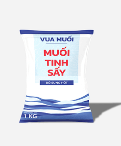 Muối tinh sấy Vua Muối 1KG