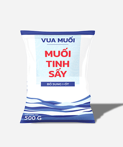 Muối tinh sấy Vua Muối 500G