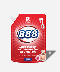 Nước Giặt Xả 888 Hương Nước Hoa Đam Mê Túi