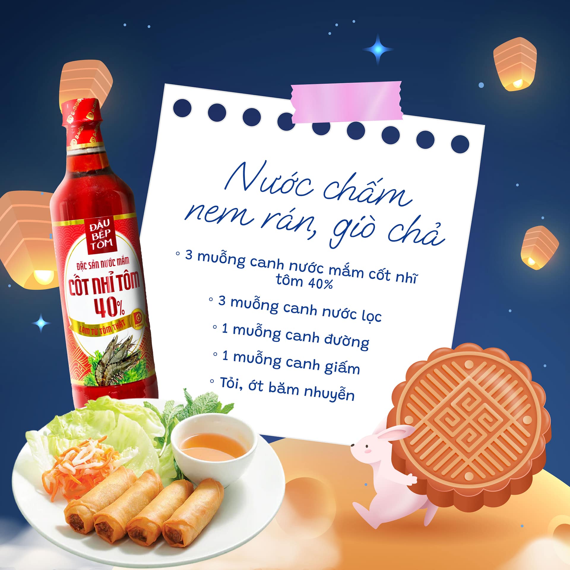 Nước chấm nem rán ngon